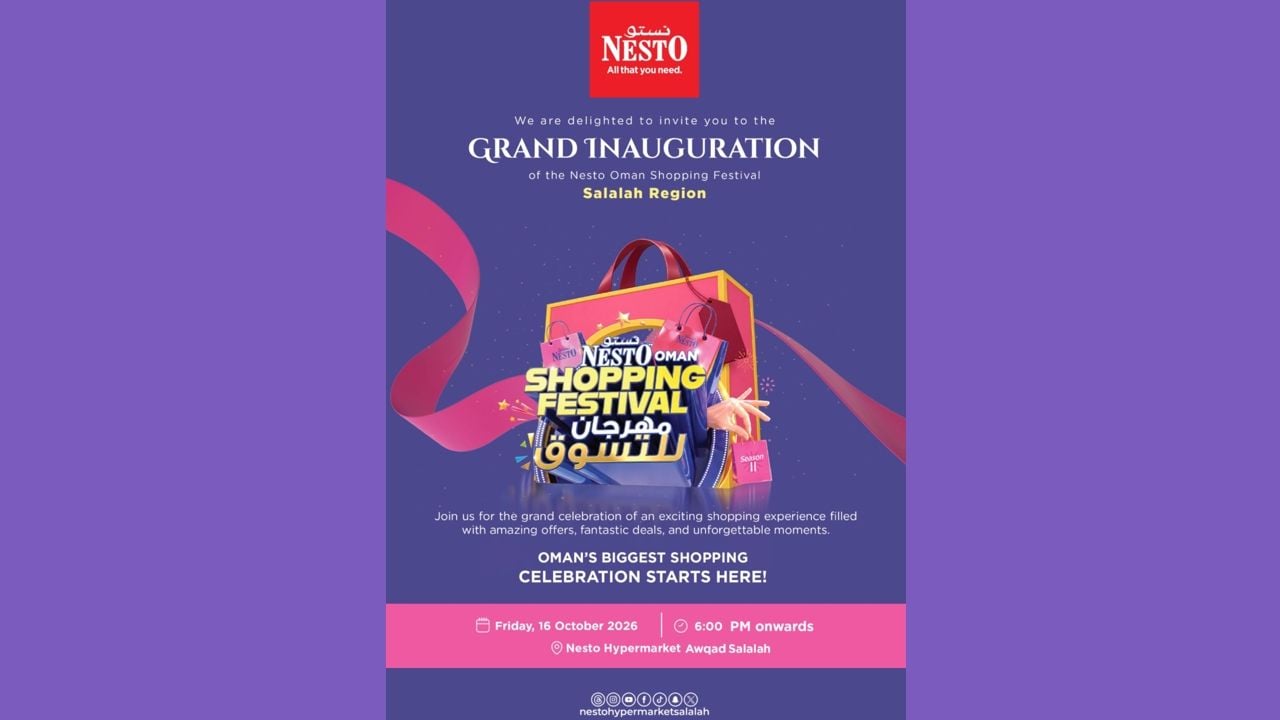 nesto oman shopping festival