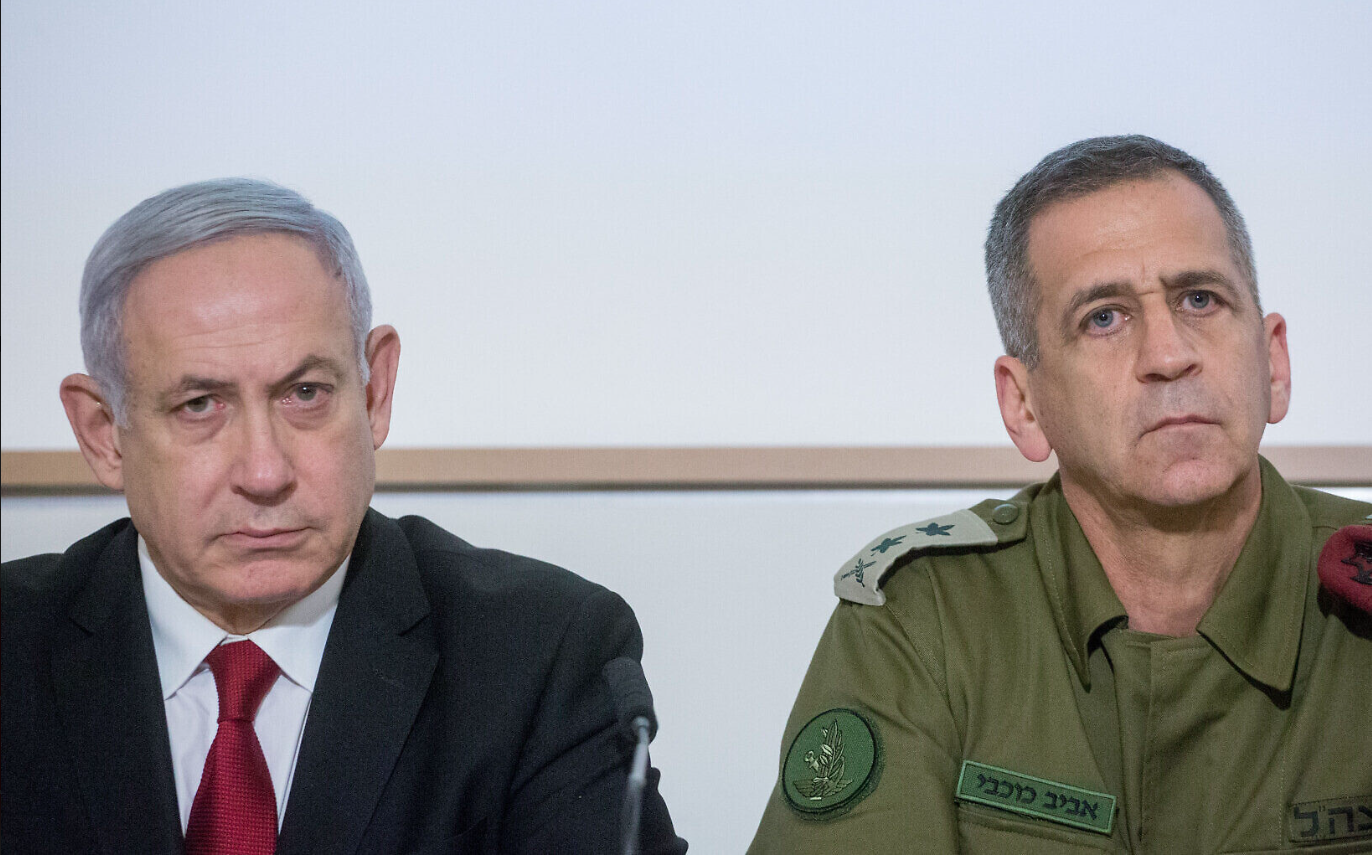 netanyahu and zamir