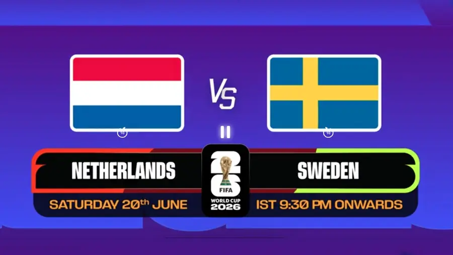 netherlands vs sweden fifa 2026