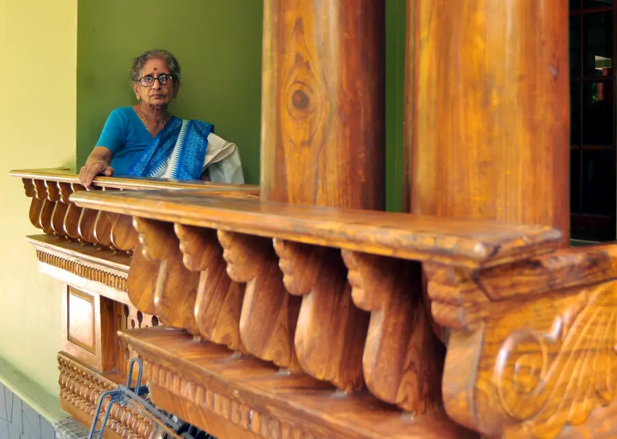 എം ലീലാവതി ഫോട്ടോ: കെ ആർ വിനയൻ