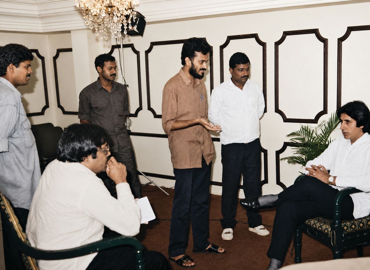  അമിതാബ്‌ ബച്ചനോടൊപ്പം ബൈജുചന്ദ്രൻ