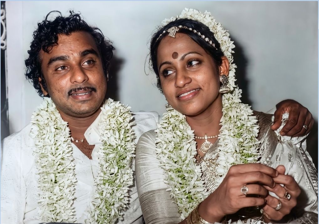 ഐ വി ശശിയും സീമയും 