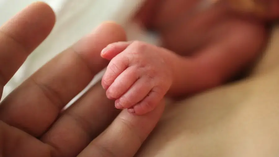newborn and mother