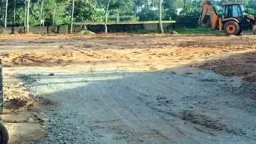 Illegal land reclamation