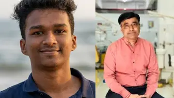 ആത്മഹത്യ ചെയ്ത നിധിന് രാജ്, കുറ്റാരോപിതനായ വകുപ്പുമേധാവി ഡോ. എം കെ റാം