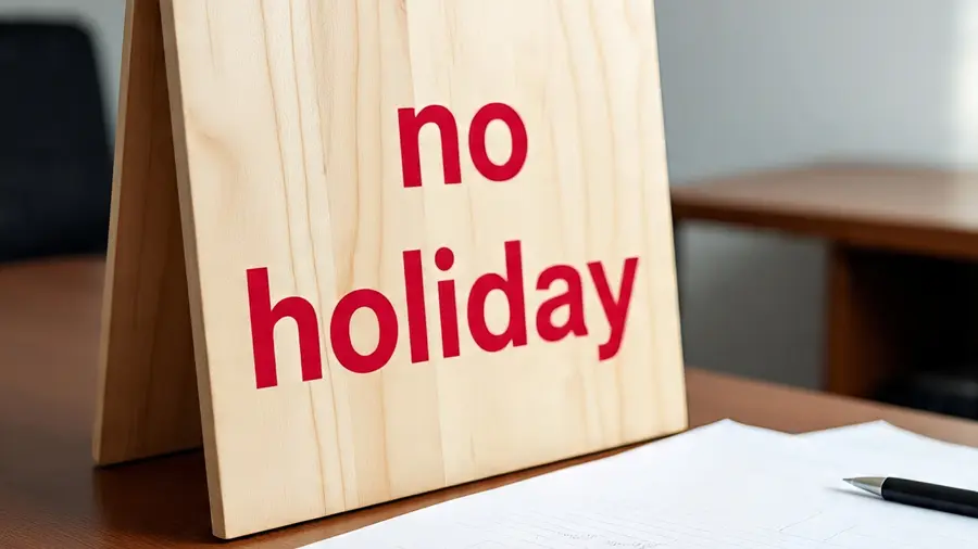 no holiday
