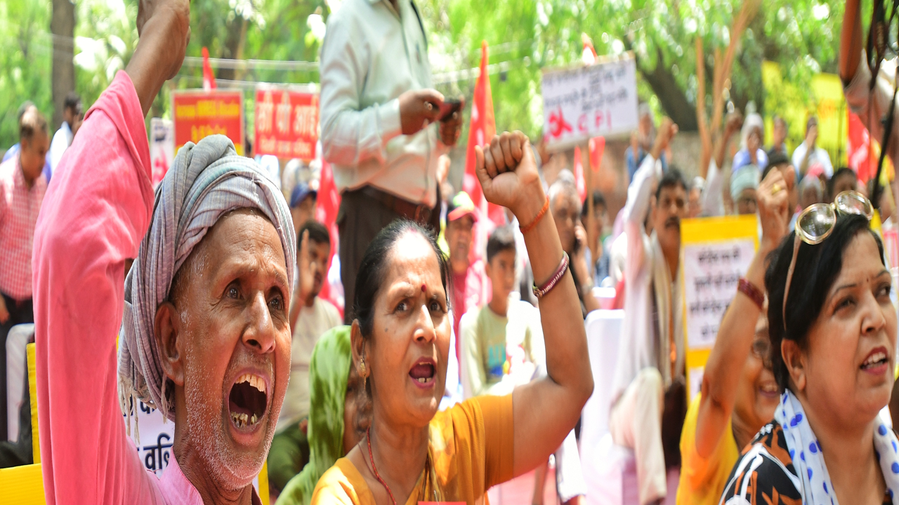 Noida Protest
