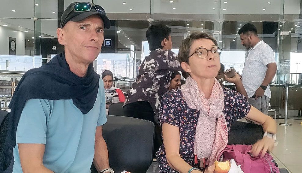 travellers at Nedumbassery Airport