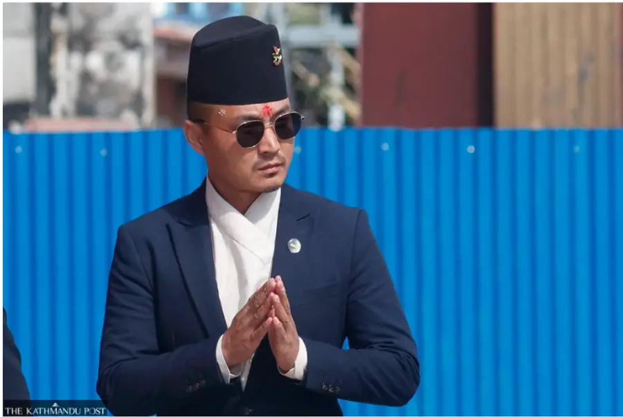 Home Minister Sudan Gurung