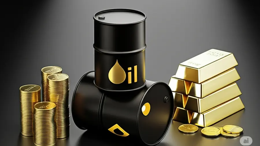 oil gold prices soar