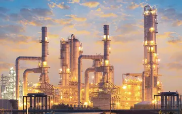 oil refinery