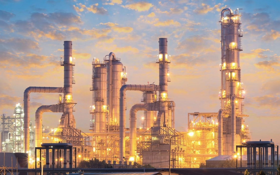 oil refinery