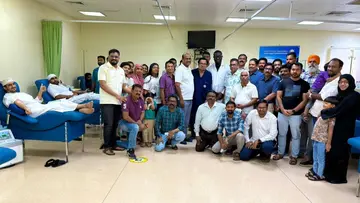 oman blood donation camp