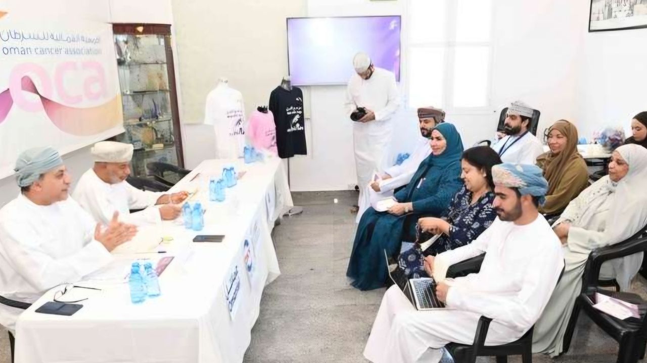 oman cancer association  walkathon