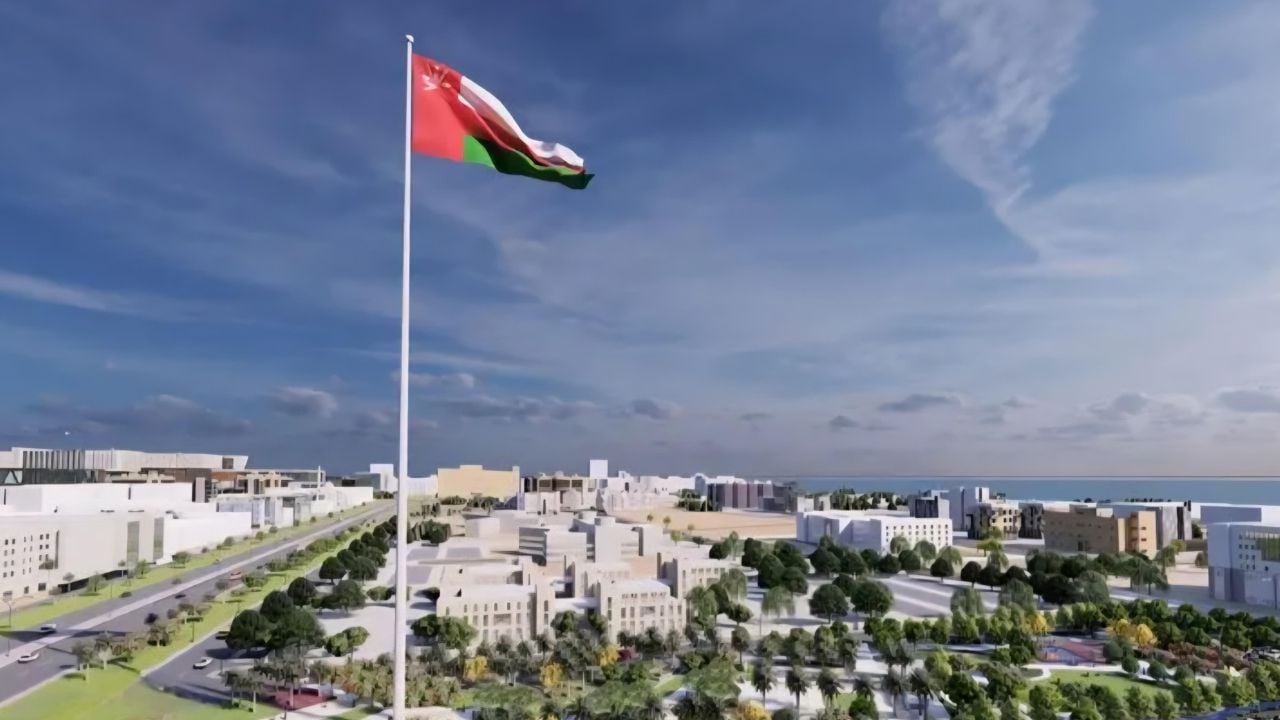 oman flagpole