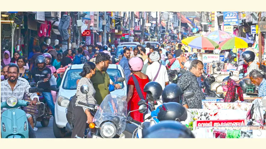 ചാലയിലെ തിരക്ക്