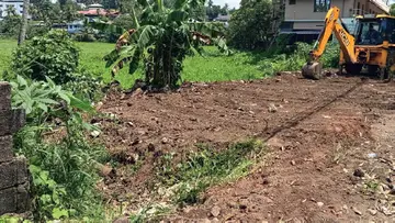 Paddy field being reclaimed in Chottanikkara.