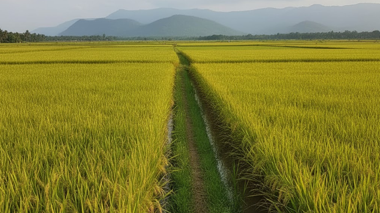 paddy field