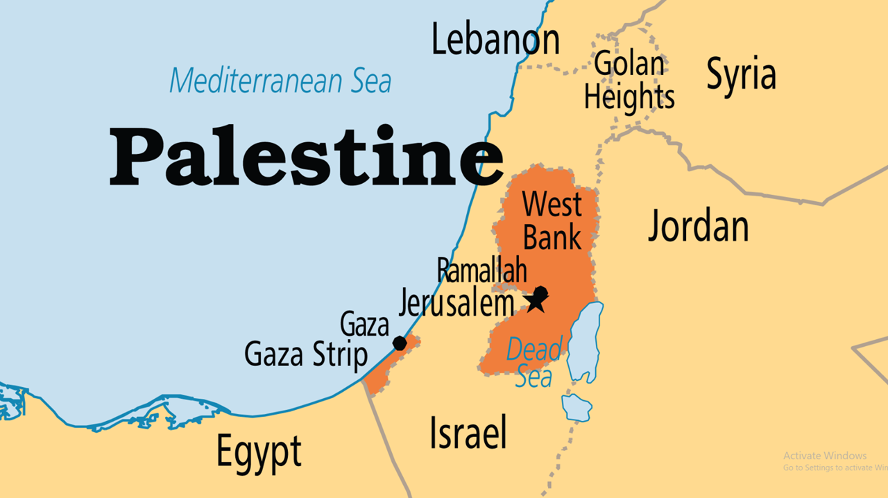 palastine map
