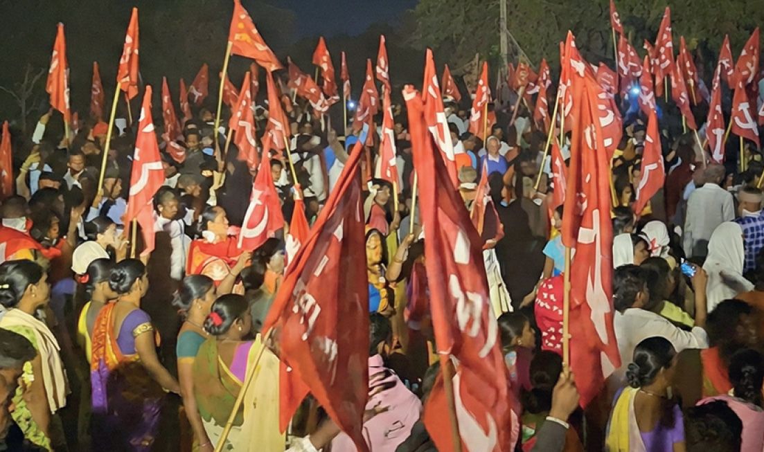 palghar long march