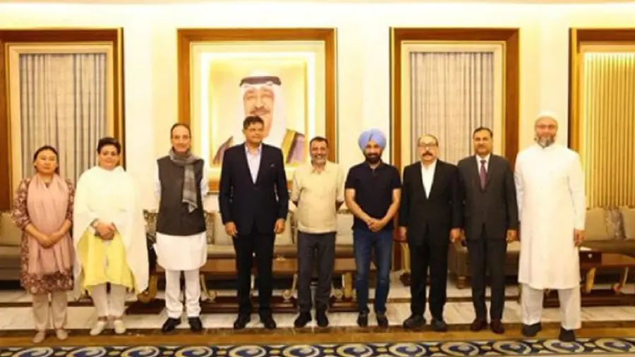 all party deligation in kuwait