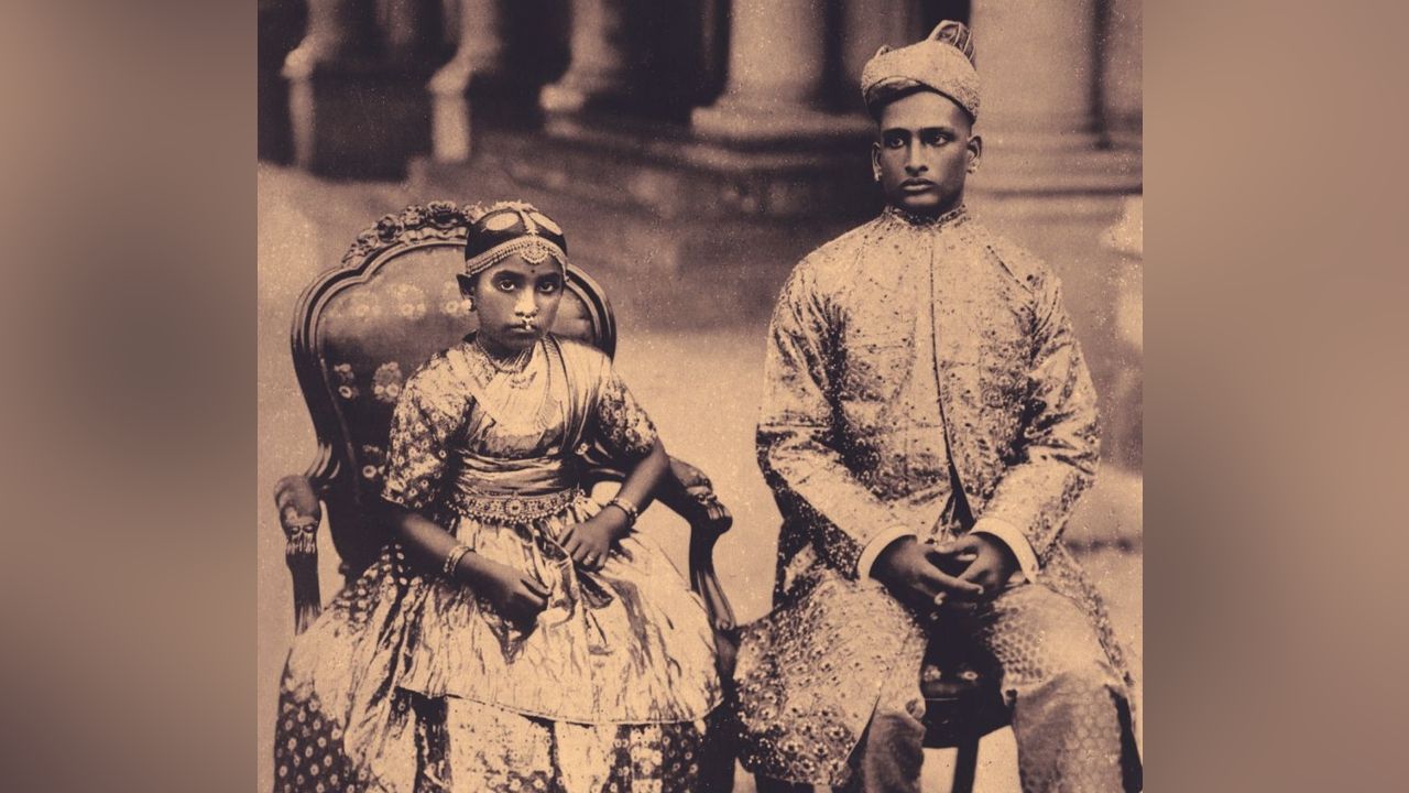 parvatibhai rani and husband