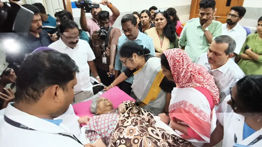 patients shifted to gandhibhavan