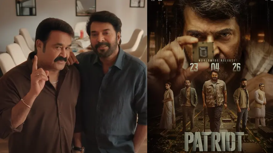 പേട്രിയറ്റ് പ്രൊമോഷനായി ഒന്നിച്ച് 'മമ്മൂട്ടിയും-മോഹൻലാലും'; വീഡിയോ ഏപ്രിൽ 23 ന്