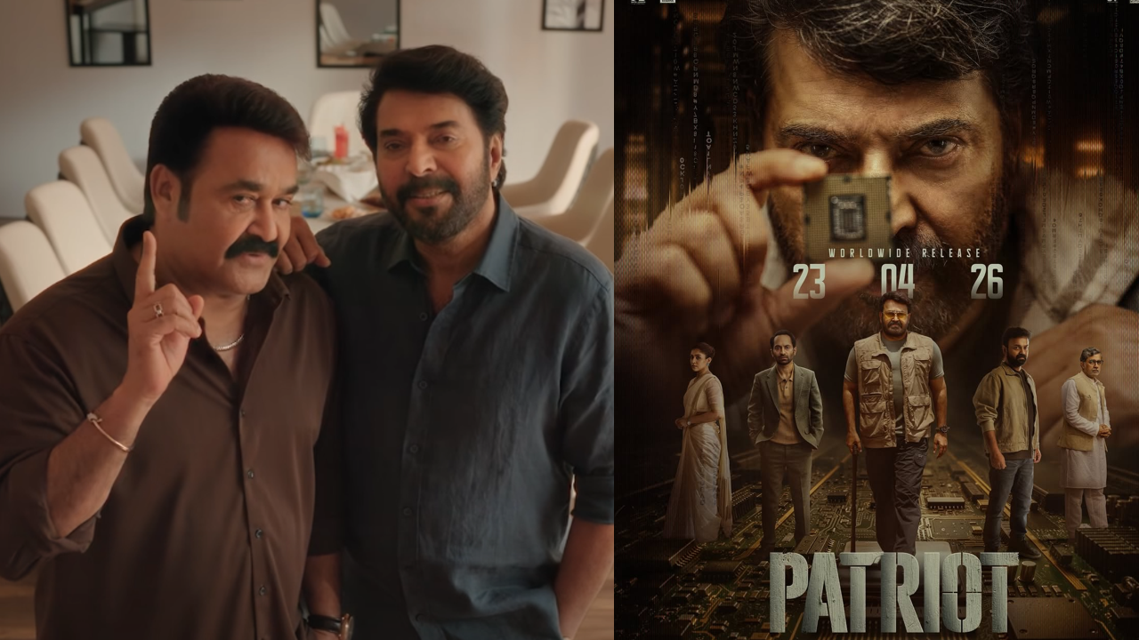 പേട്രിയറ്റ് പ്രൊമോഷനായി ഒന്നിച്ച് 'മമ്മൂട്ടിയും-മോഹൻലാലും'; വീഡിയോ ഏപ്രിൽ 23 ന്
