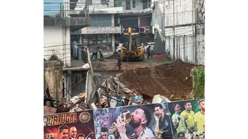 Encroached upon public land