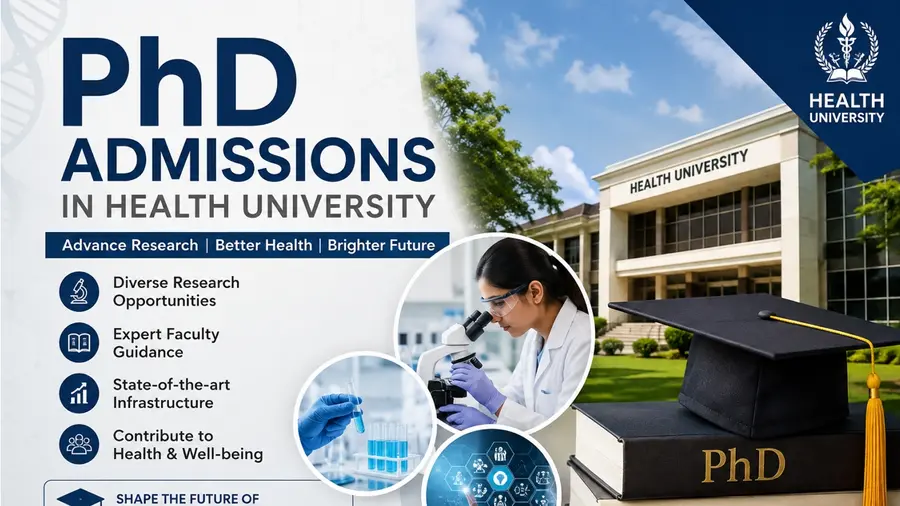 phd admission health