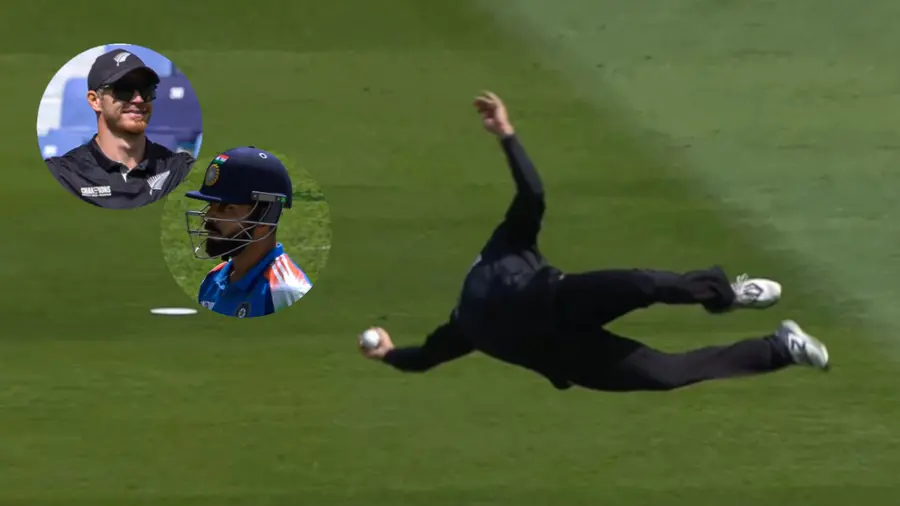 Glen Philips Catch vs kohli