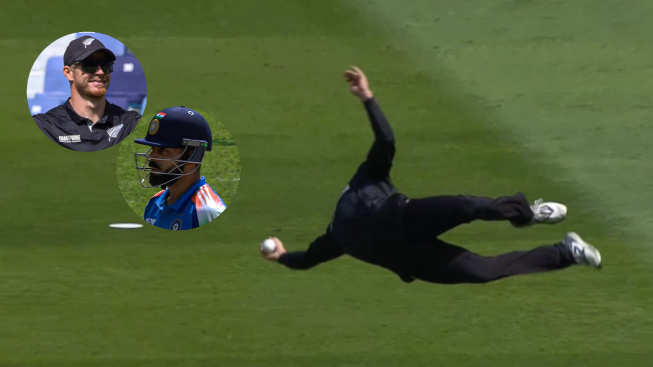 Glen Philips Catch vs kohli