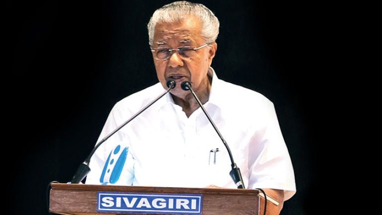 pinarayi vijayan shivagiri speech