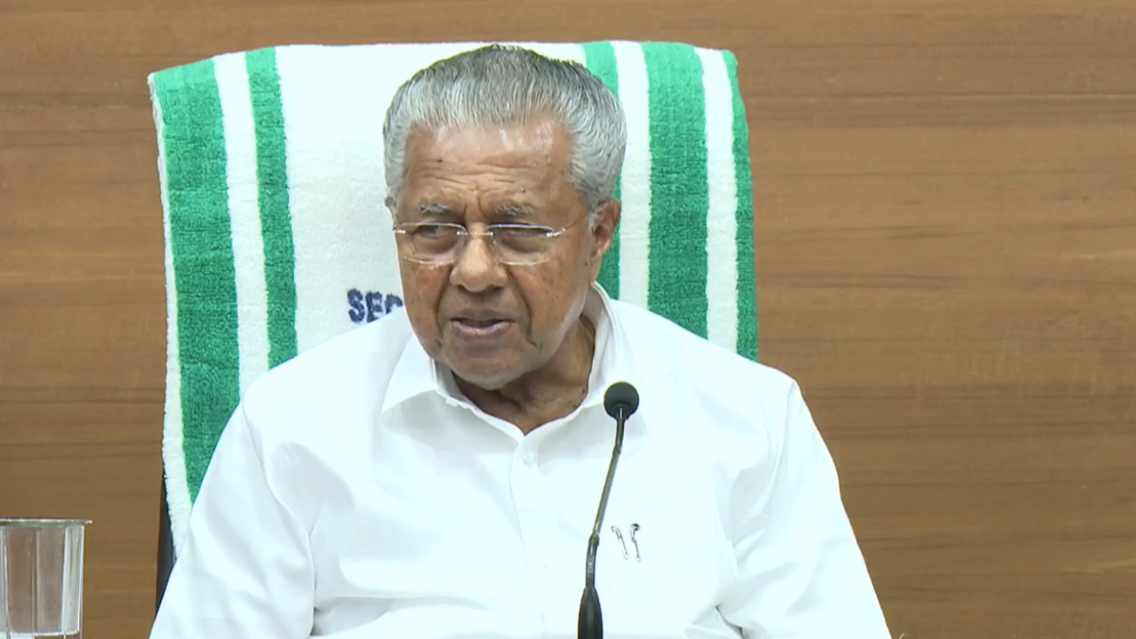 pinarayi vijayan cm press meet