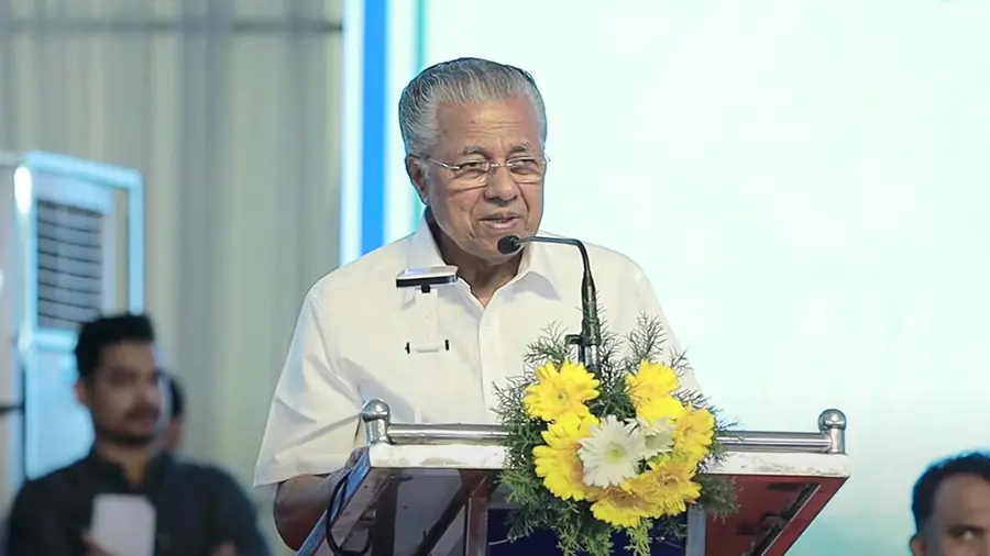 pinarayi vijayan speech
