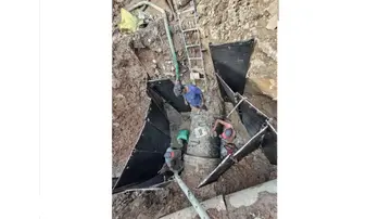 Water supply disrupted.