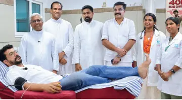 Blood donation campaign