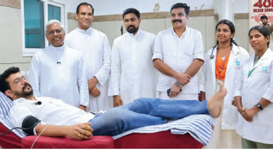 Blood donation campaign