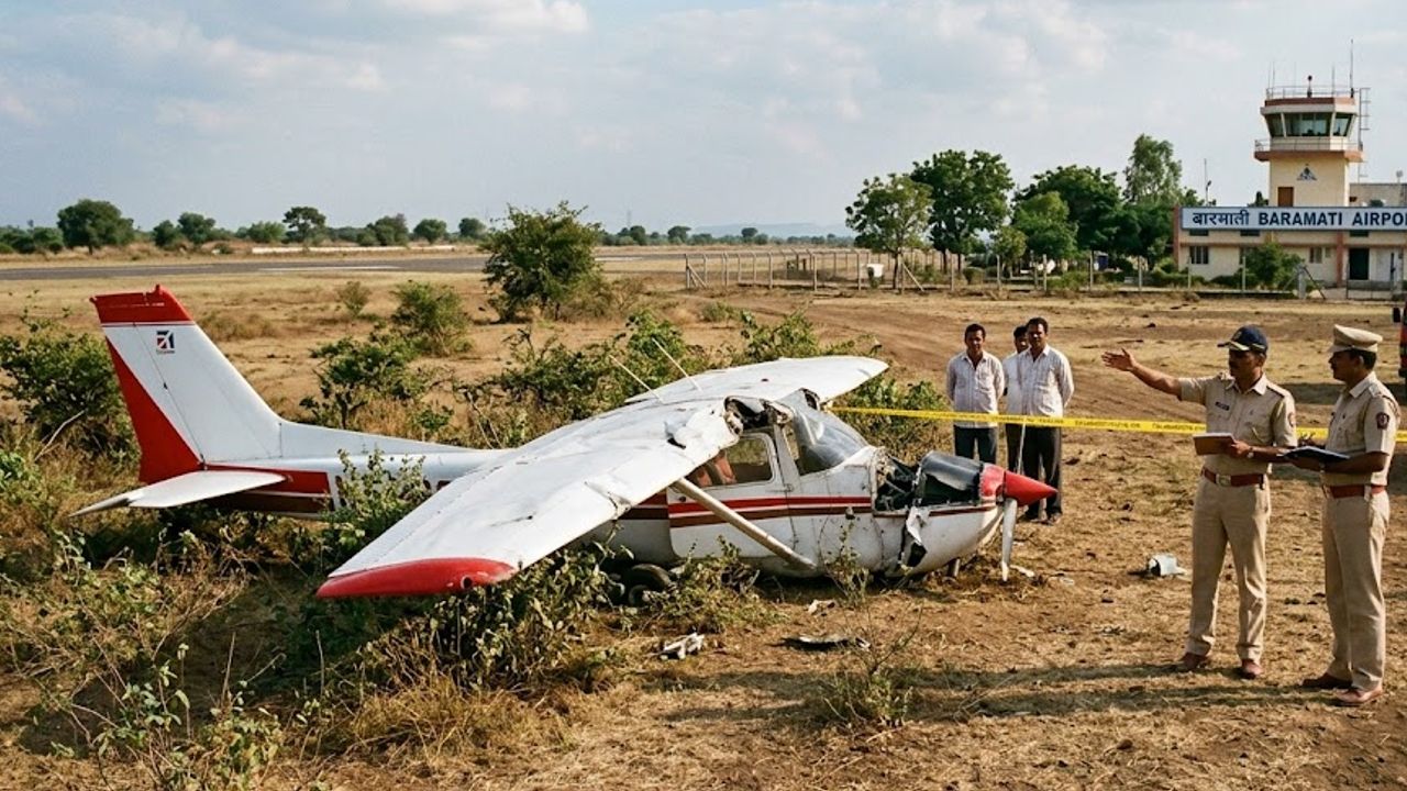 plane crash pune