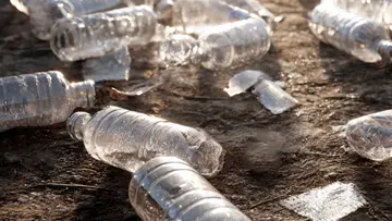 plastic bottles