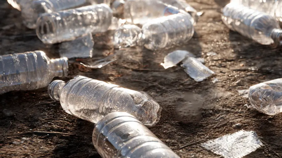 plastic bottles