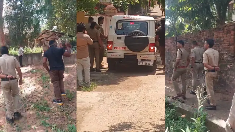 police at sfi secretary house