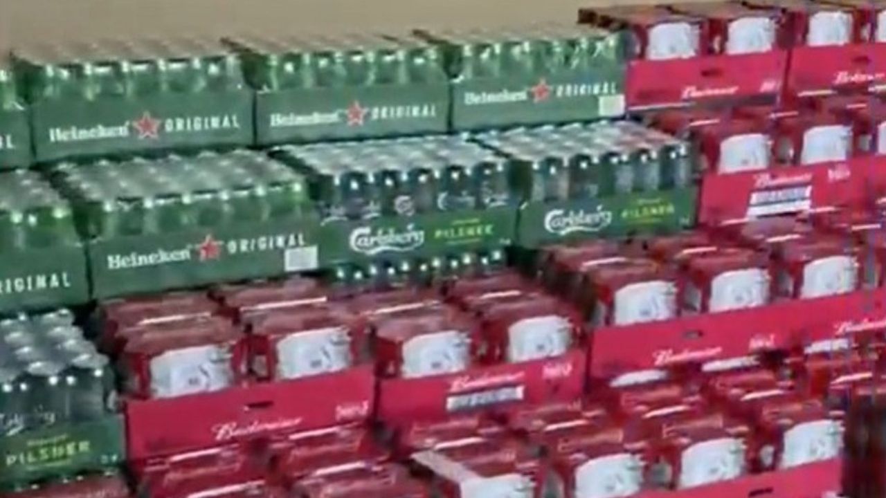pork and liquor seized in sohar