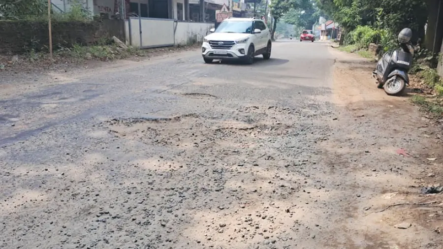 Roads have been destroyed.