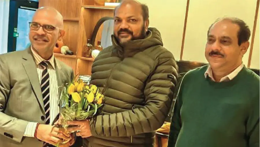 p rajeev World Economic Forum Davos