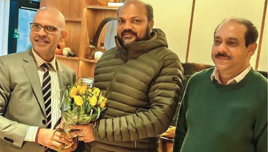 p rajeev World Economic Forum Davos