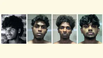 കൊല്ലപ്പെട്ട  ശിവസൂര്യ, അറസ്റ്റിലായ അജിത്ത്, കാർത്തികേയൻ, ആരോമൽ
