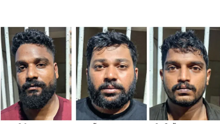3 people arrested