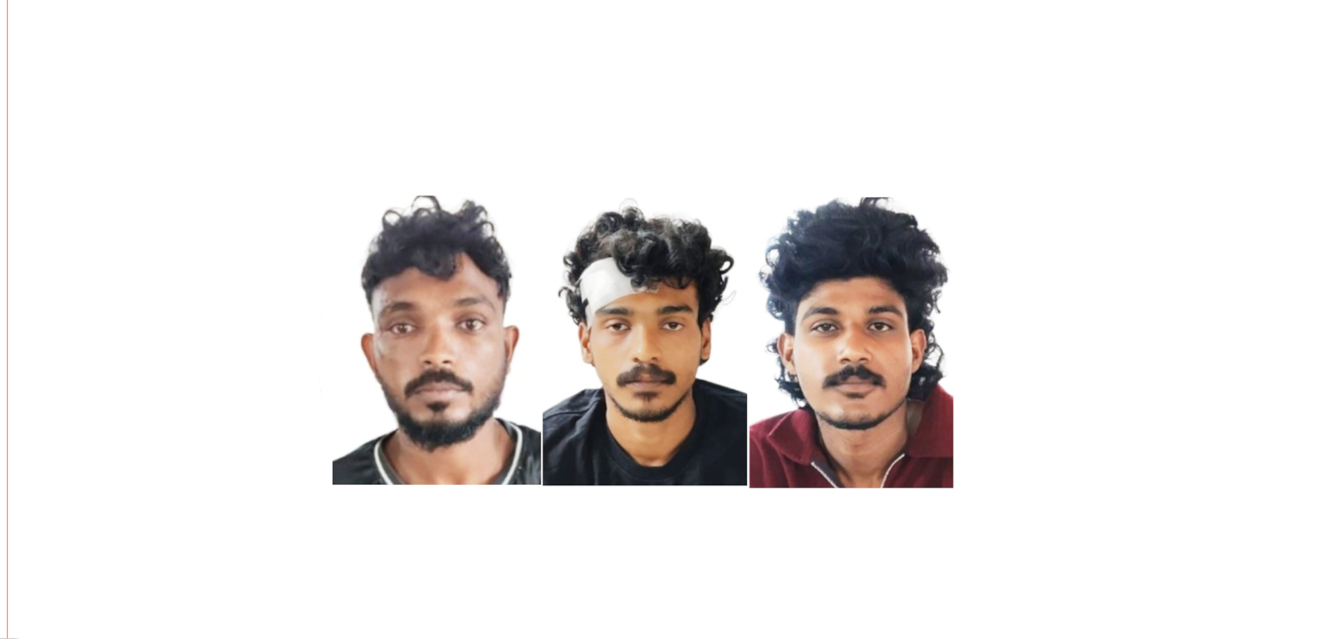 നിഗേഷ്          നിസാമുദ്ദീൻ          മുഹമ്മദ് മുർഷാദ് 